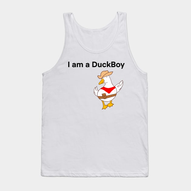 I am a duckboy Tank Top by LogoBunch